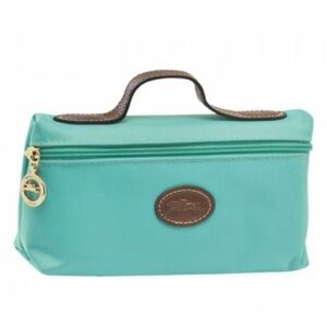 Longchamp aqua Cosmetic Bag